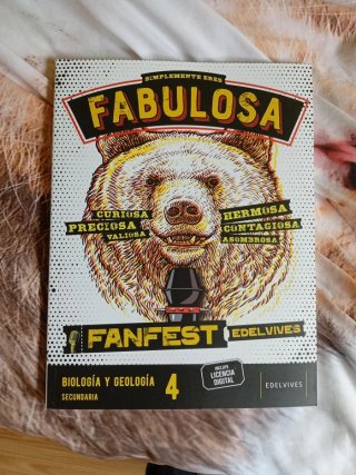 Biología y Geología 4, Secundaria, Fanfest Edel...