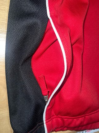 Chaqueta Nike Vintage Roja y Negra Talla L