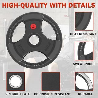 Discos de Hierro 5kg x2 unidades - 50mm