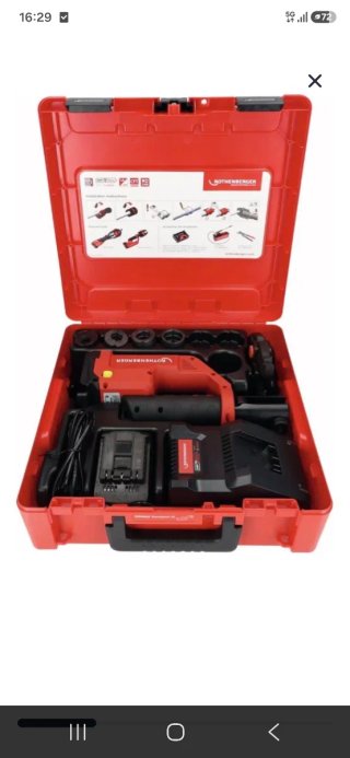 Prensadora Rothenberger Romax Compact TT