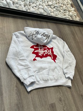 Sudadera Stüssy Gris/roja