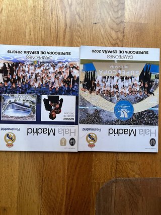 10 revistas de futbol y baloncesto del Real Madrid