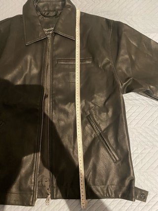 Chaqueta Carhartt Negra Cuero