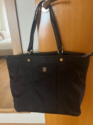 Bolso Tote Tommy Hilfiger Negro
