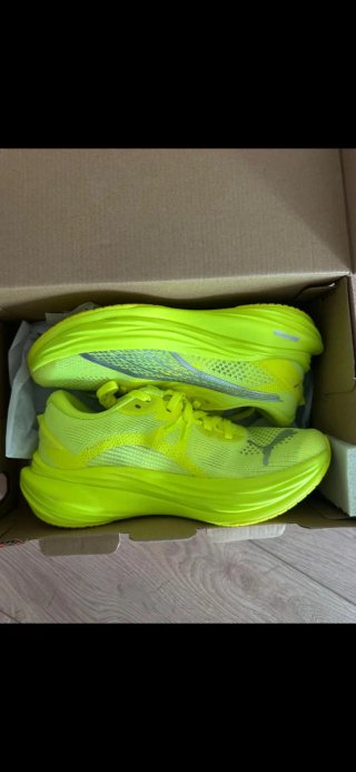 Zapatillas Running Puma Amarillas. DEVIATE Nitro 3