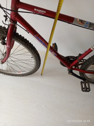 Bicicleta de Montaña Roja American Bikes