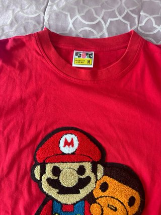 Camiseta BAPE x Mario Baby Milo Talla M