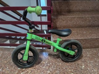 Bicicleta sin pedales Chicco Green Rocket