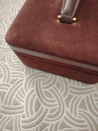 Joyero Vintage Grande con Asa de Piel