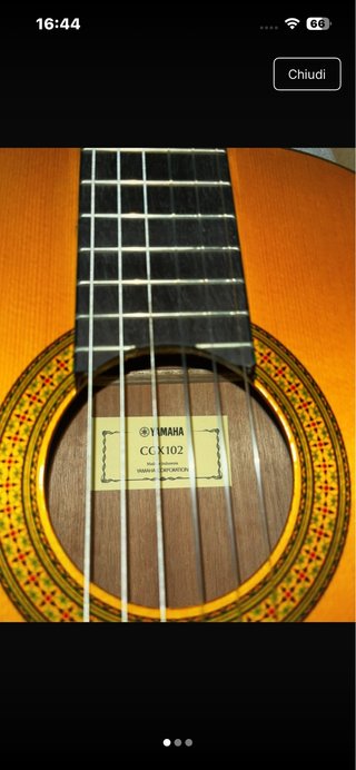 Chitarra Elettrificata Yamaha CCX102   Mai usata
