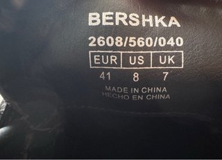 Mocasines Bershka Negros Sin Usar