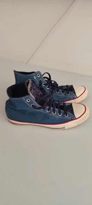 Zapatillas Converse Altas Azul
