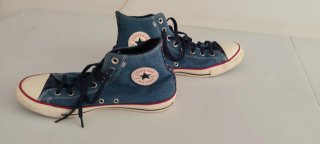 Zapatillas Converse Altas Azul