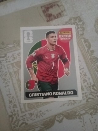 Cromo Extra Cristiano Ronaldo Panini FIFA