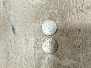 Lote de monedas PLATA 43 GRAMOS PLATA PURA