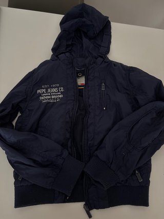Chaqueta Pepe Jeans azul Est. 1979, niño 8 años