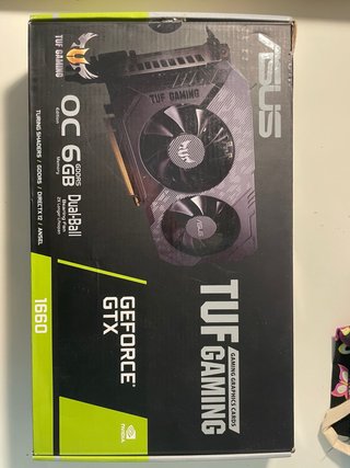 Tarjeta Gráfica ASUS TUF Gaming GTX 1660 6GB