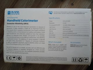 Probador Alcalinidad HANNA HI772 dKH