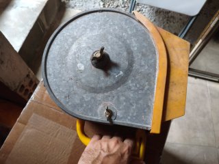Máquina de gotelé manual