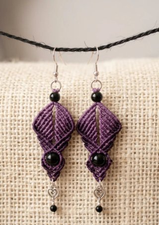 Pendientes boho hechos a mano