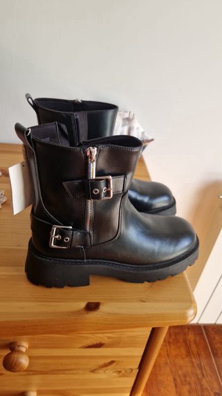 Botas pretas Zara