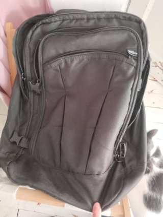 Mochila de Viaje Light Luggage Negra. Ultra ligera