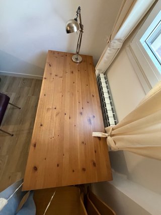 Scrivania in legno massello IKEA ALVE
