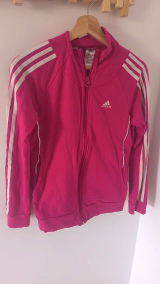 Chaqueta deportiva Adidas rosa Talla XS