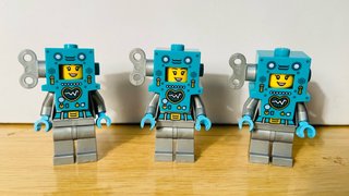 Lego BAM original Octubre 26 - Disfraz Robot