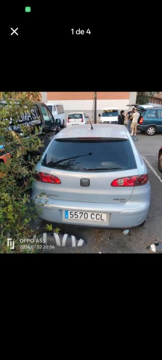 Seat Ibiza 5570 CCL Bilbao 2900 kilómetros 2002