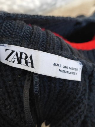 Jersey de rayas con espalda descubierta