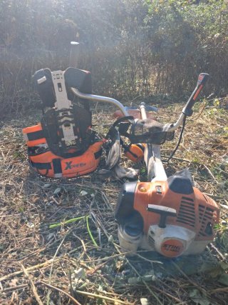 Desbrozadora Stihl FS560C + Arnés Xtreem