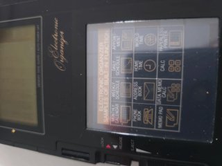 Organizador Electrónico Sharp IQ-7000 Vintage