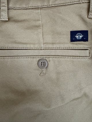 2 Pantalones Dockers Azul y Beige Talla 30W 30L