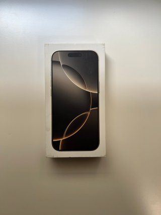 Caja Original iPhone 16 Pro 256 GB