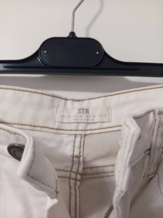 Shorts vaqueros bicolor