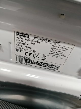 @Lavadora Secadora Samsung 9+6Kg Con Garantía@