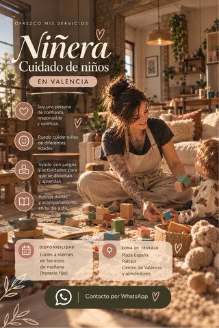 Servicio de niñera