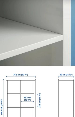 Estantería IKEA Blanca