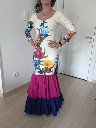 Vestido Flamenco Multicolor