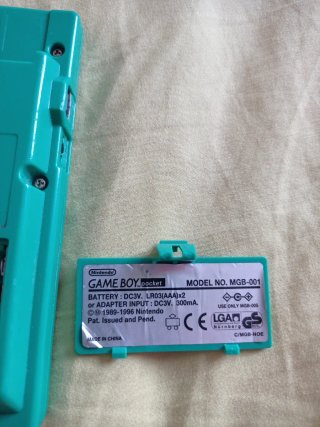 Nintendo Game Boy Pocket Verde