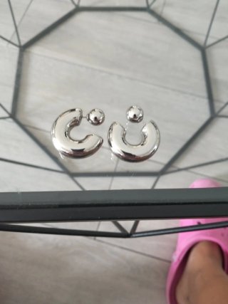 Pendientes Parfois Plateados