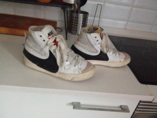 Zapatillas Nike Blancas y Negras