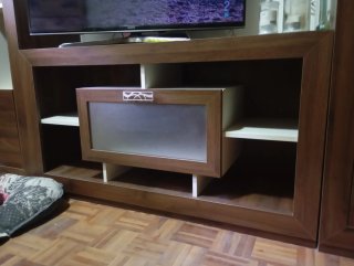 Mueble Modular de Salón en Madera