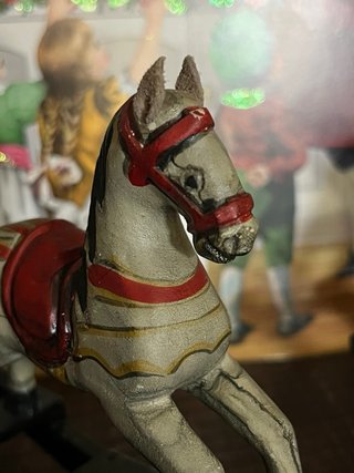 Caballito Balancín de Madera Vintage • Handpainted