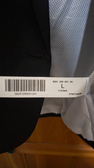 Americana/blazer negra Stradivarius