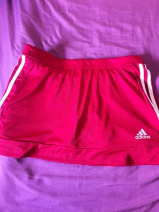 Falda pantalón adidas roja