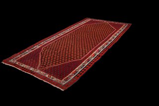 Antico Kilim Shiraz in Lana 320x145 cm