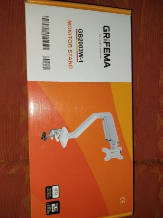Braccio per Monitor GRIFEMA GB2003W-1 Bianco
