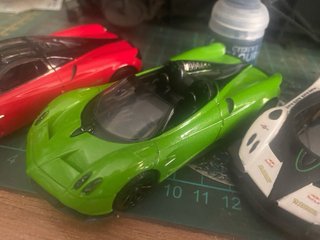 Lotto 4 modellini Pagani scala 1/43